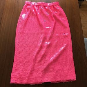 NWT J.crew sequin pencil skirt